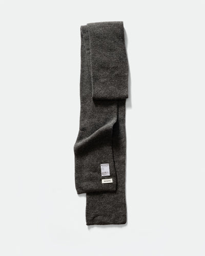ROTOTO - Slim Scarf Charcoal