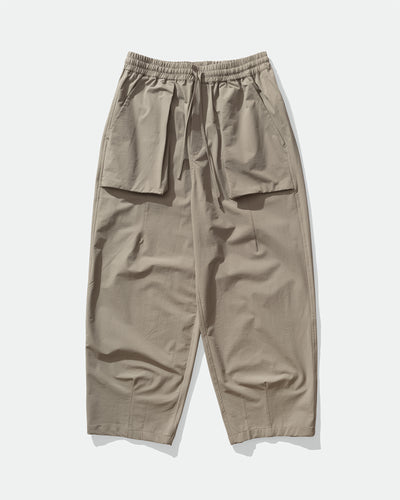 GRAYE - Relaxed Elasticated Trousers Grey