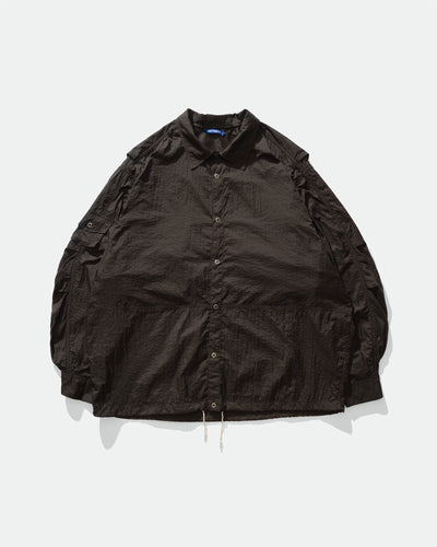 NEITHERS - Photographer L/S Shirt Jacket Black