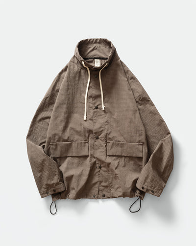Jackman - WP Stand Neck Jacket Warm Grey