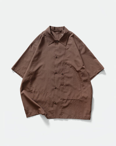Product Twelve - Ventilation Short Sleeve Shirt Brown
