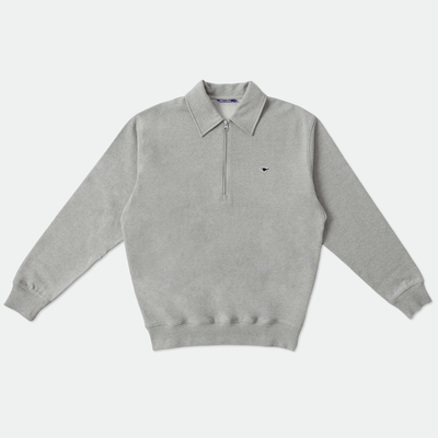 NEITHERS - Half Zip Sweatshirt Grey