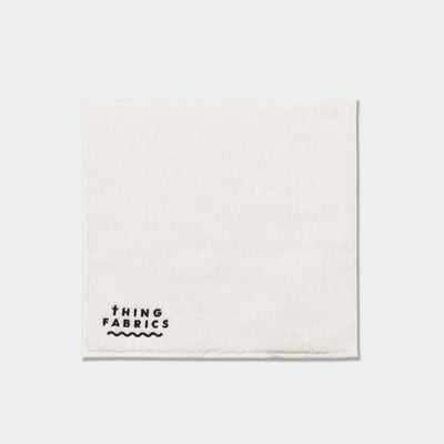 Thing Fabrics - Face Towel White