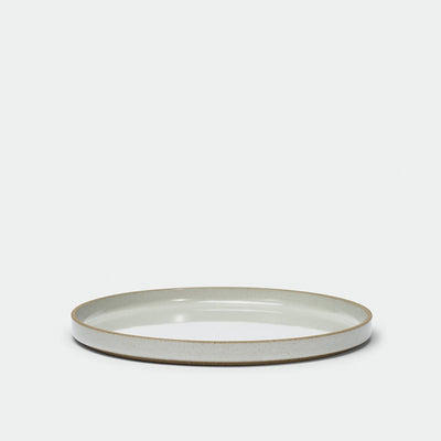 Hasami Porcelain - Plate Gloss Grey 255 mm