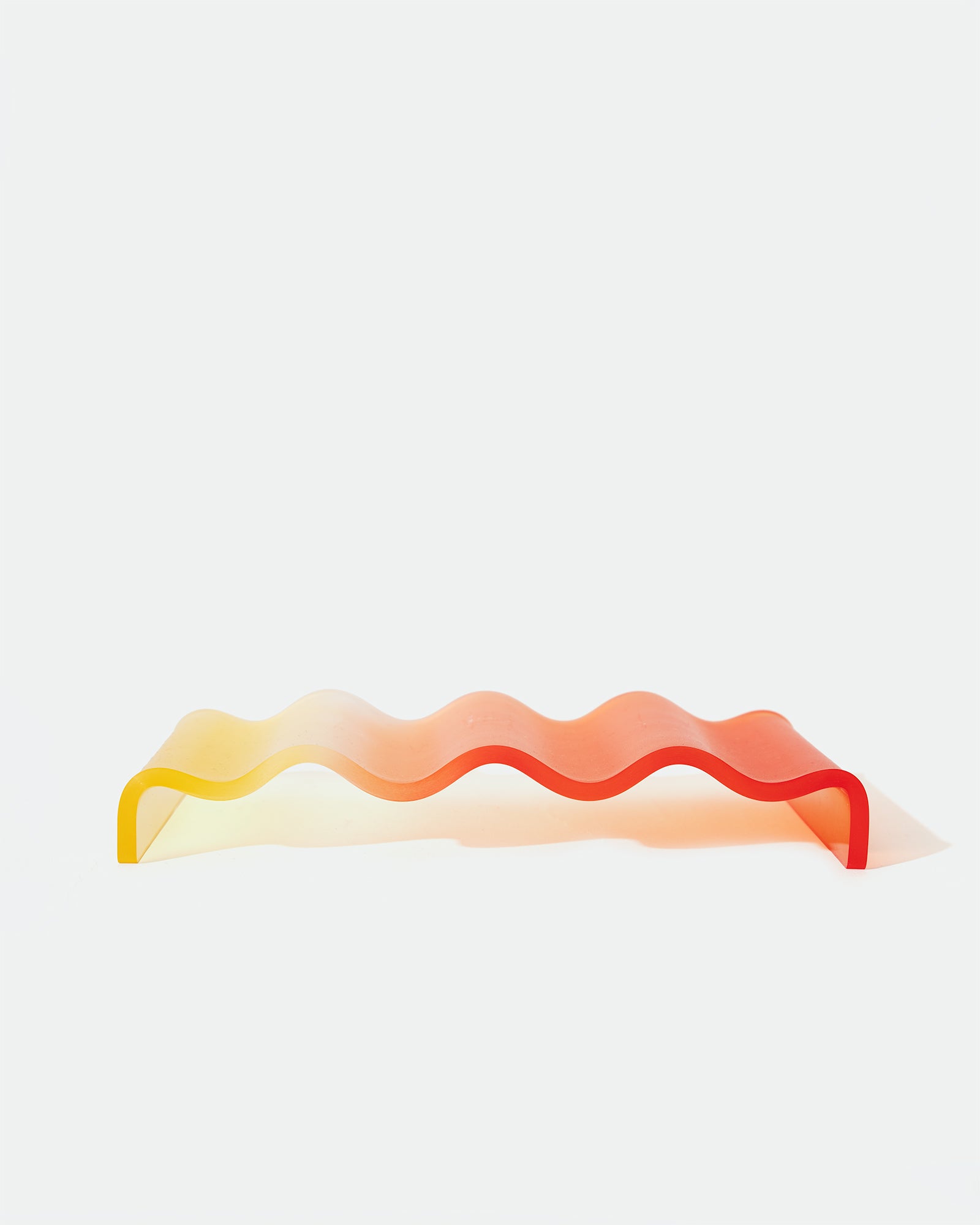 Amabro - Acrylic Wave Tray Orange Yellow