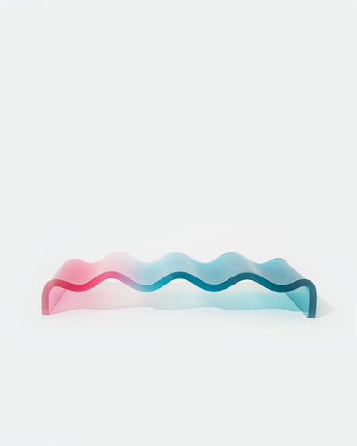 Amabro - Acrylic Wave Tray Blue Pink