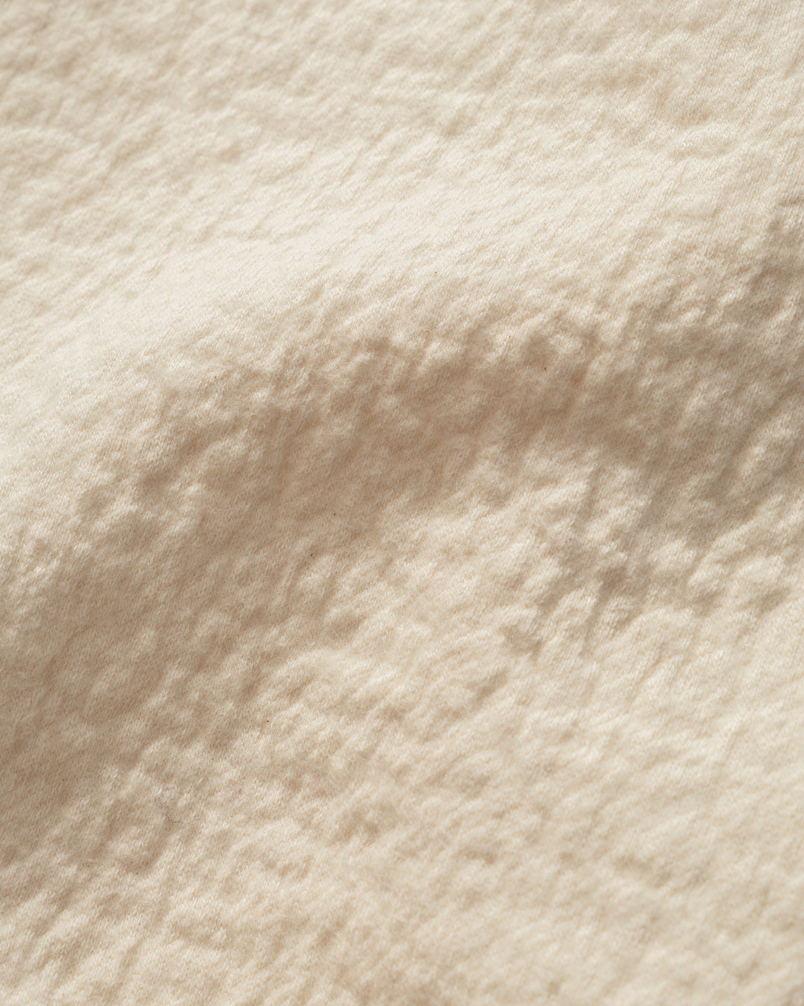 IKIJI - Fulling Fleece Work Jacket Cream