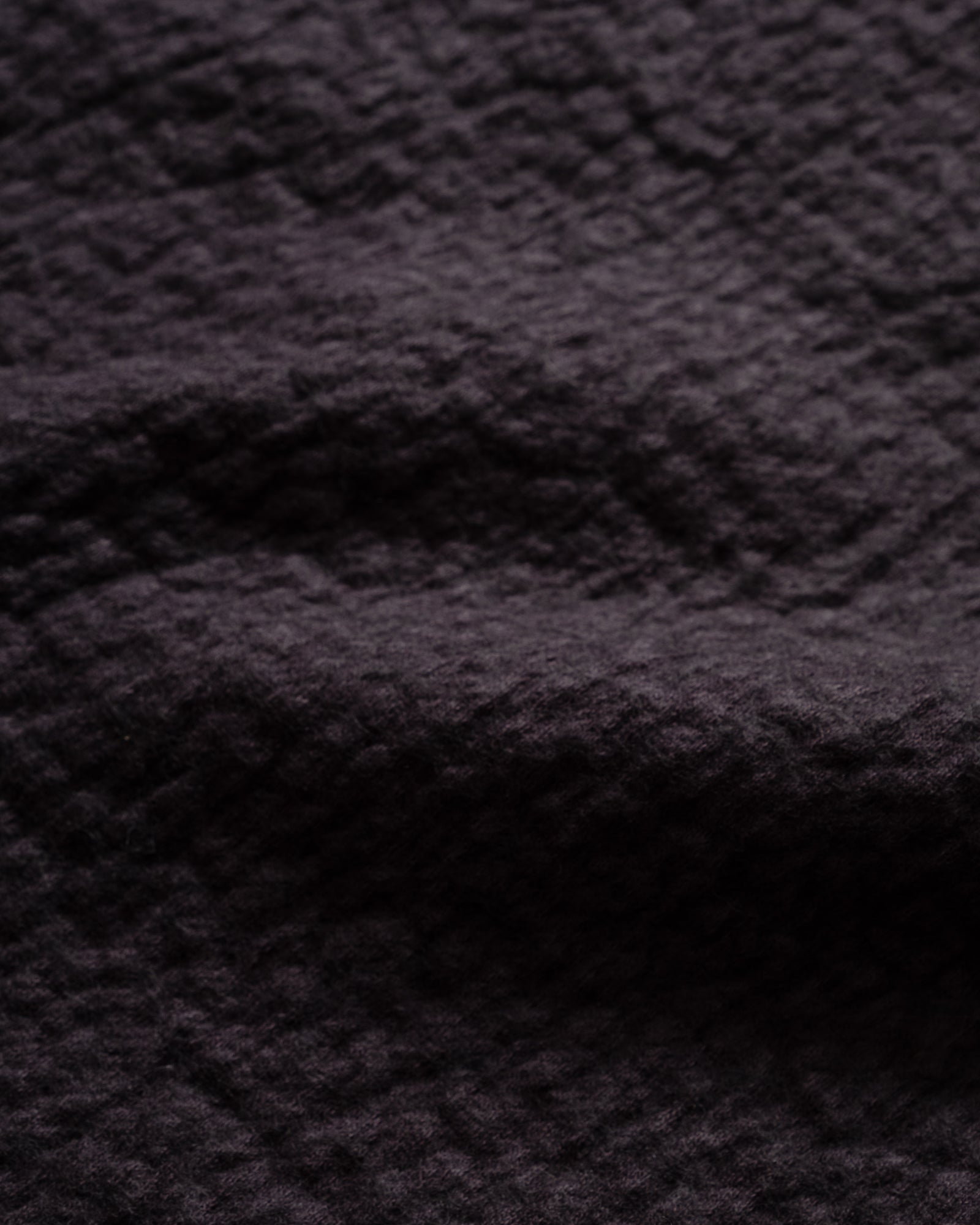 IKIJI - Fulling Fleece Crew Neck Navy