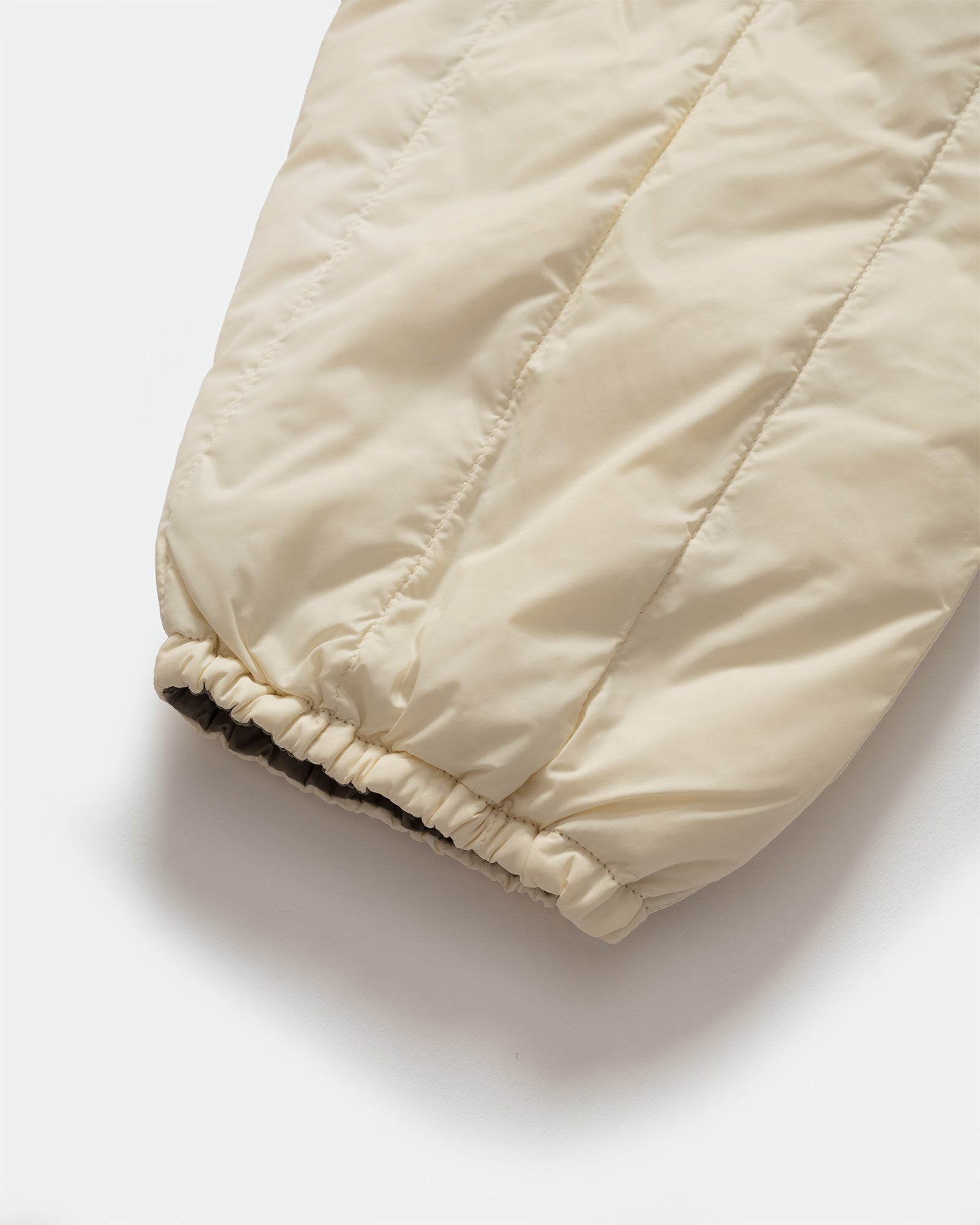 TAION - Reversible China Button Jacket Off White Sage