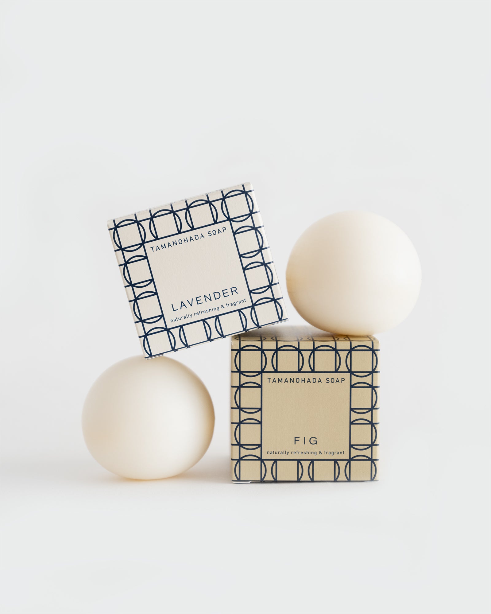 Tamanohada - Round Soap Lavender