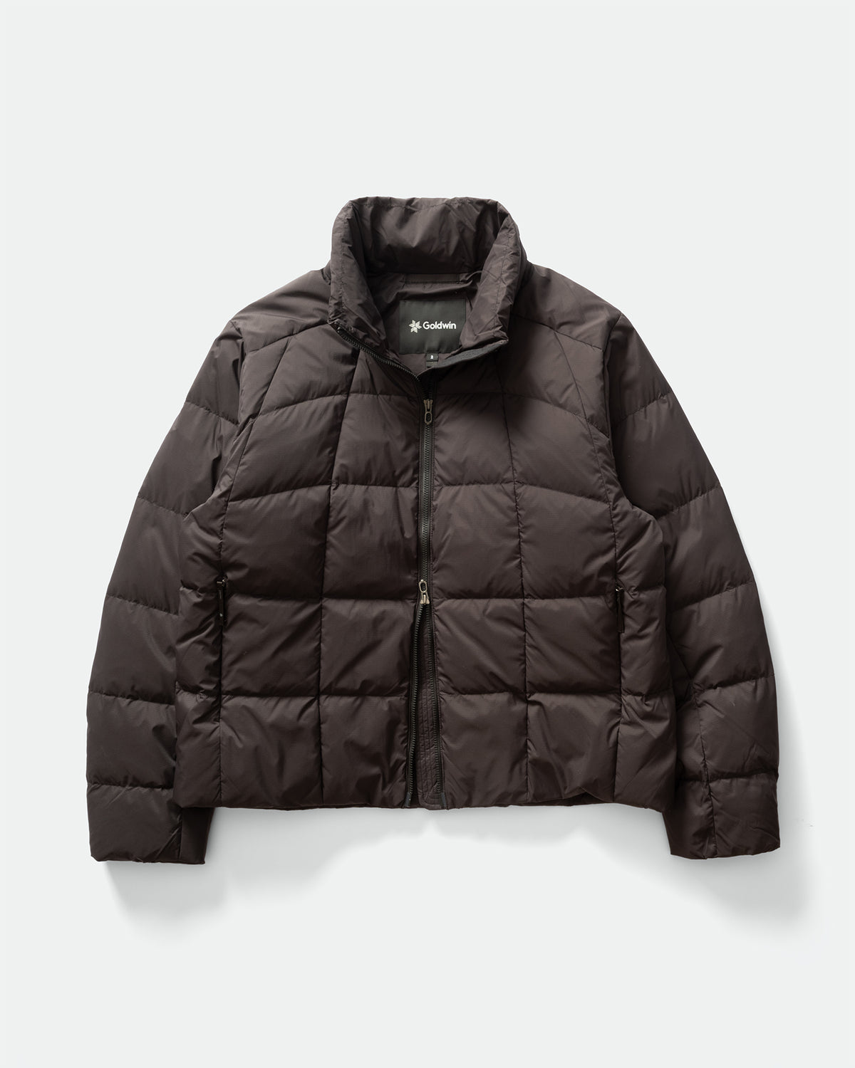 Goldwin - Gridded Down Jacket, Black
