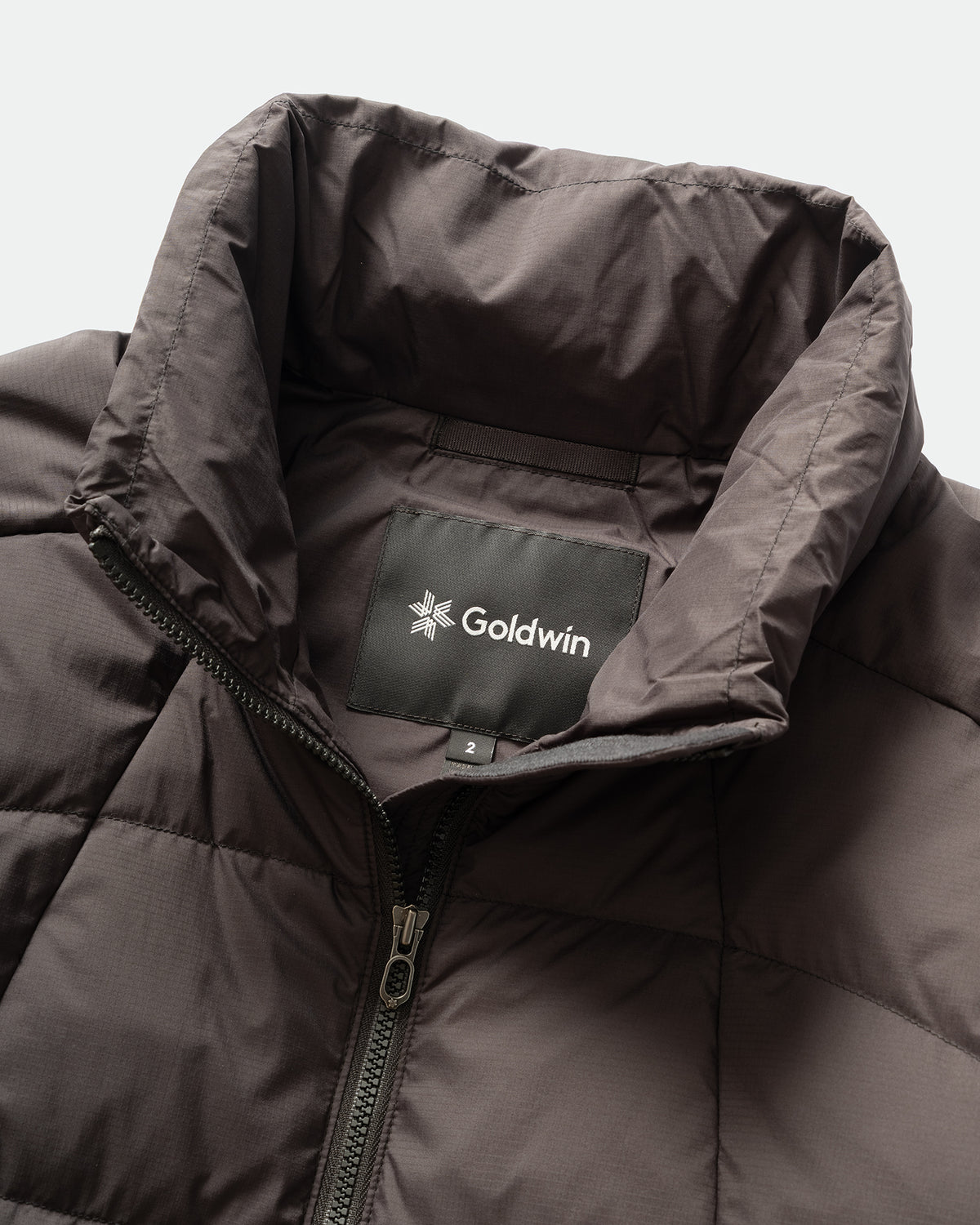 Goldwin - Gridded Down Jacket, Black