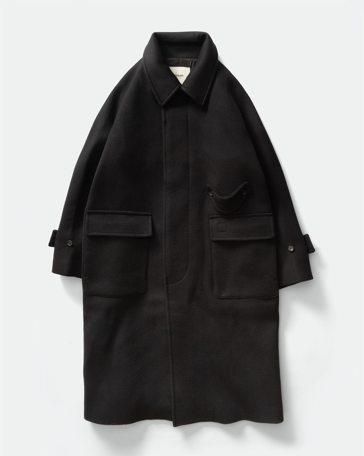 Horlisun - Winterport Wool Coat, Dark Navy