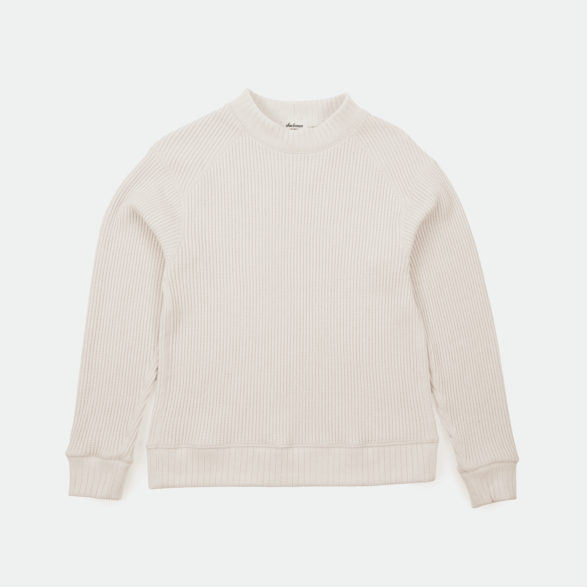 Jackman - Waffle Midneck Ivory