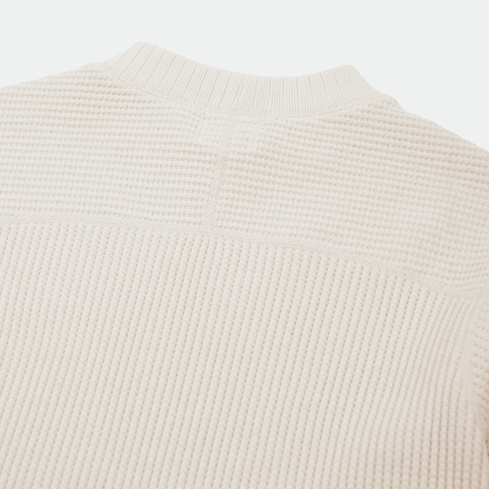 Jackman - Waffle Midneck Ivory