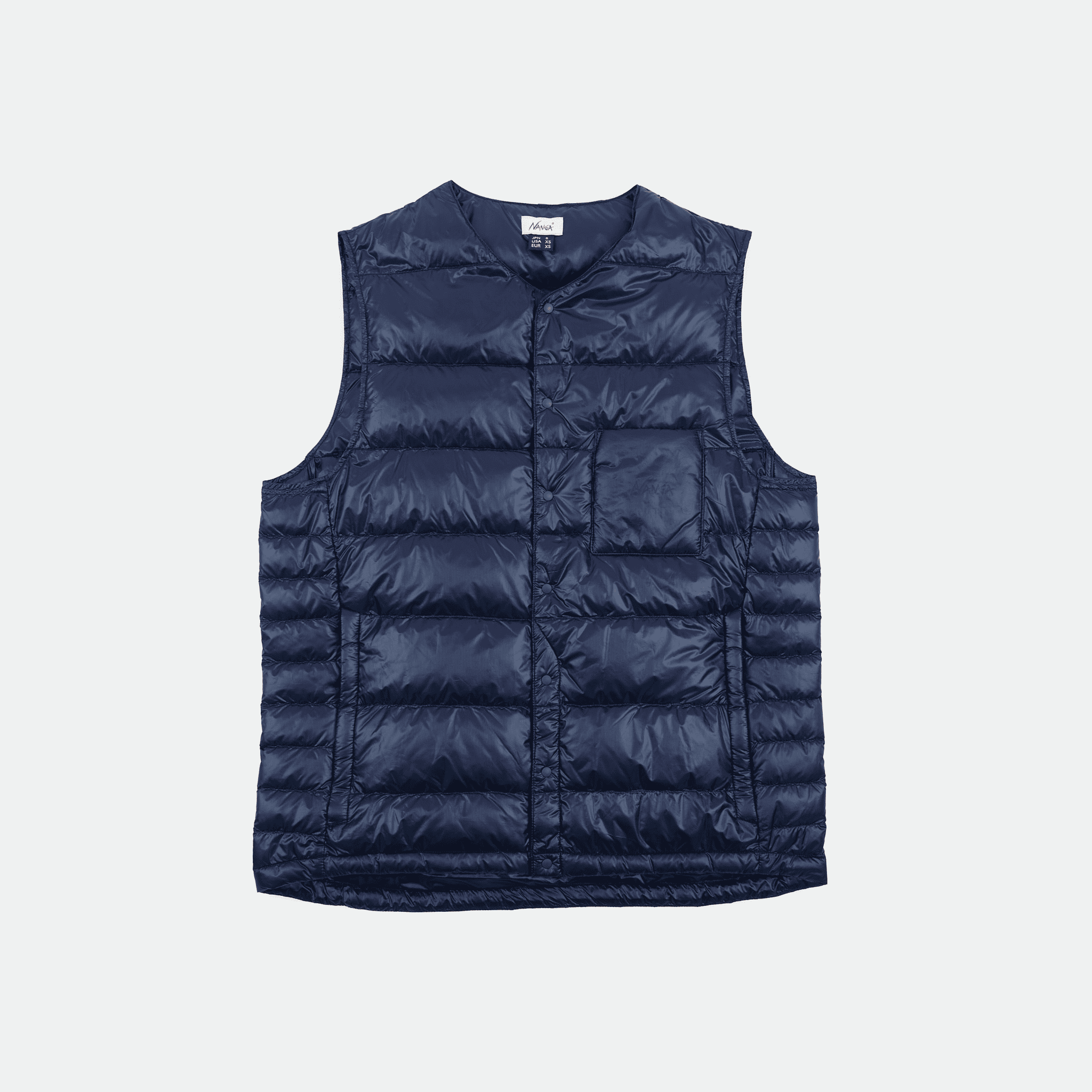 NANGA - Inner Down Vest Navy
