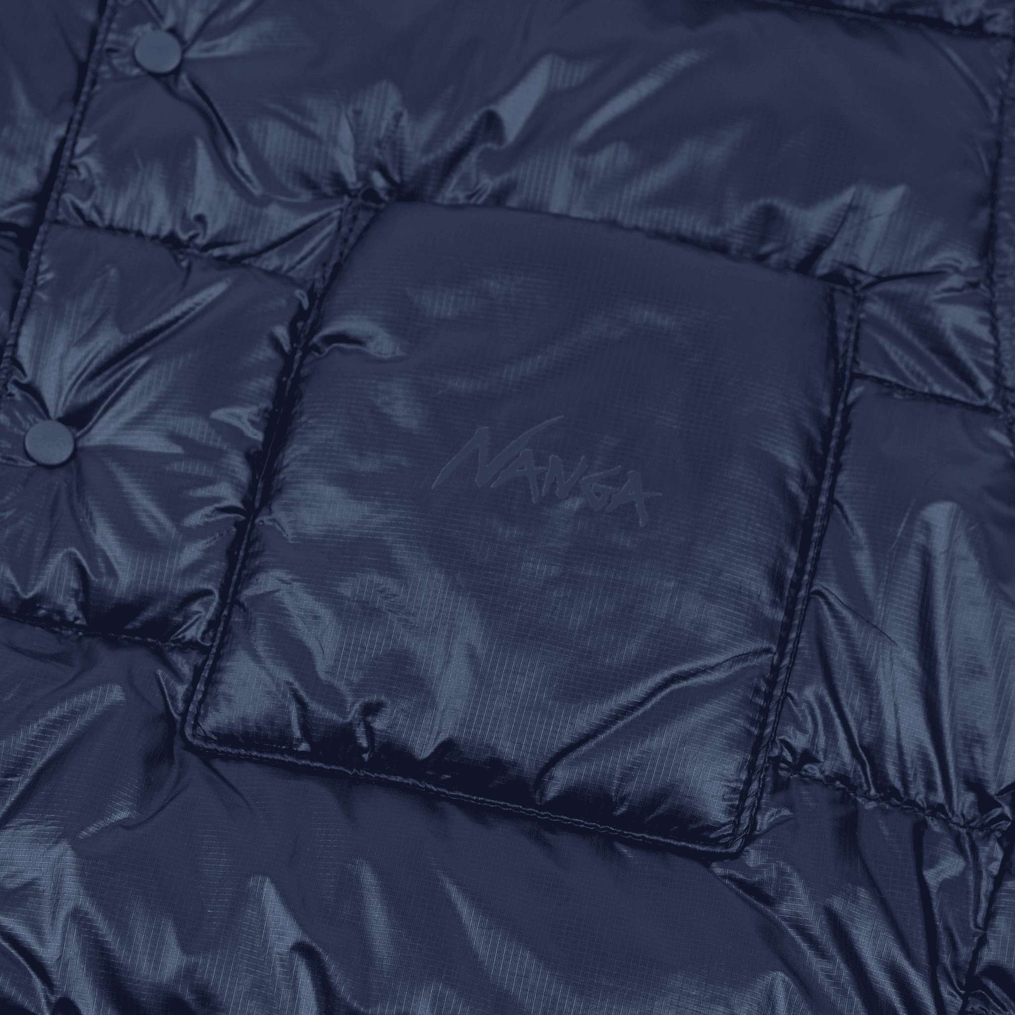 NANGA - Inner Down Vest Navy