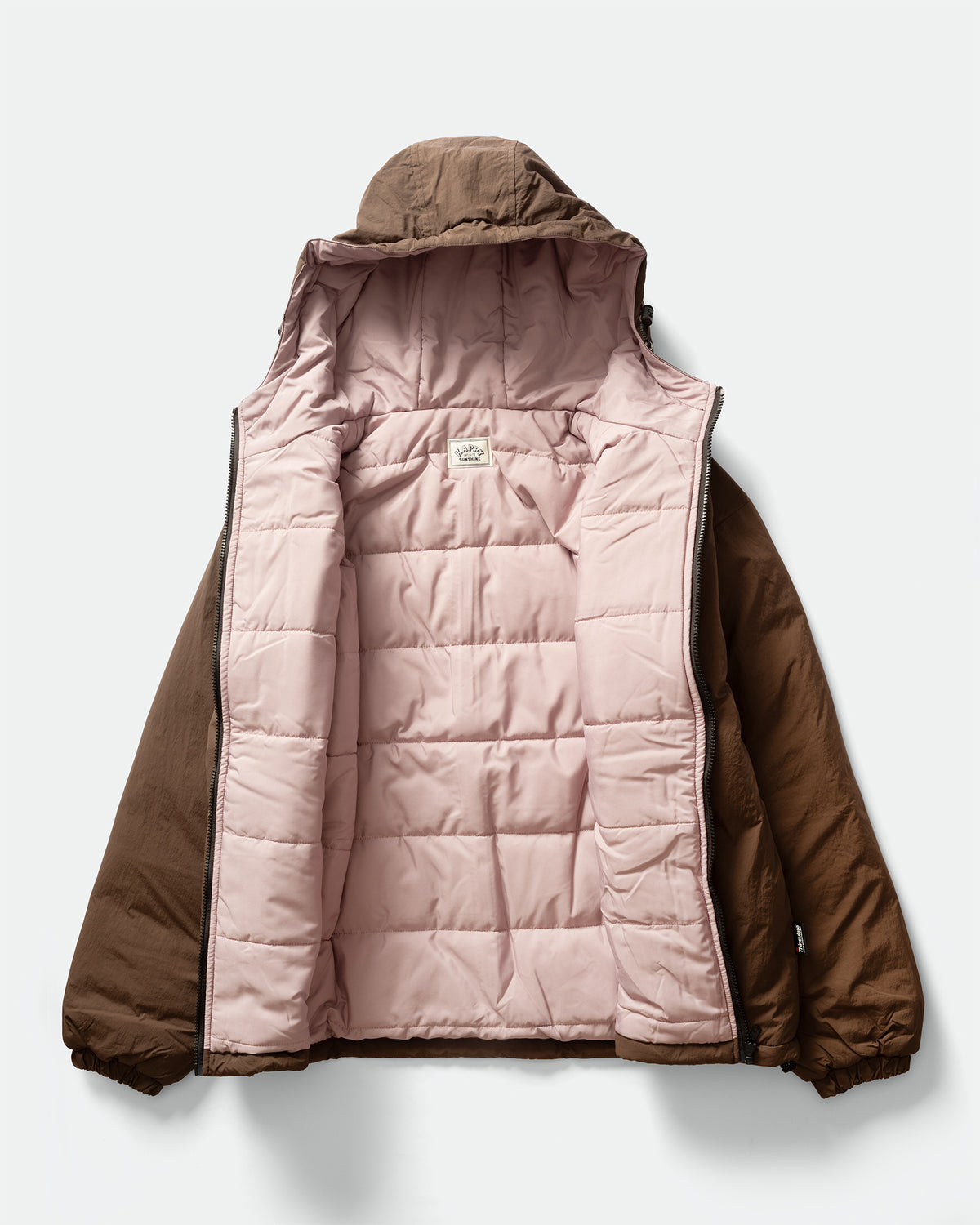 Kappy - Sunrise Club Padded Jacket Brown