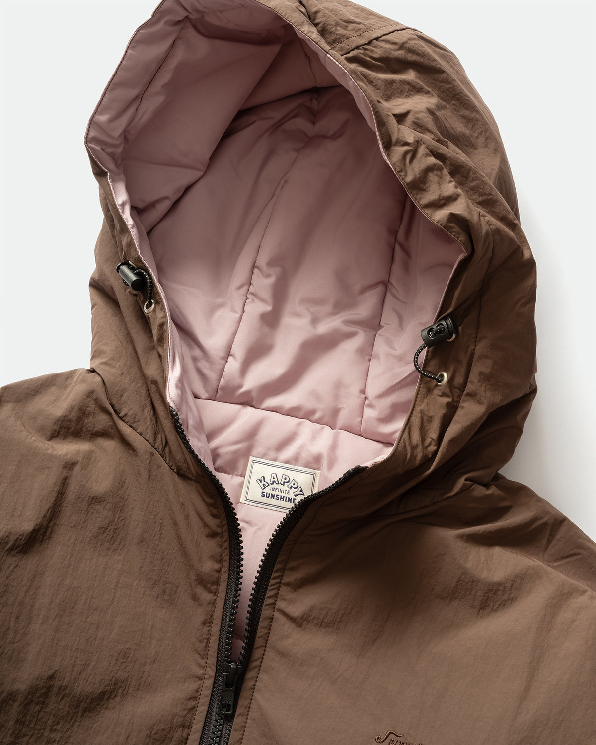Kappy - Sunrise Club Padded Jacket Brown