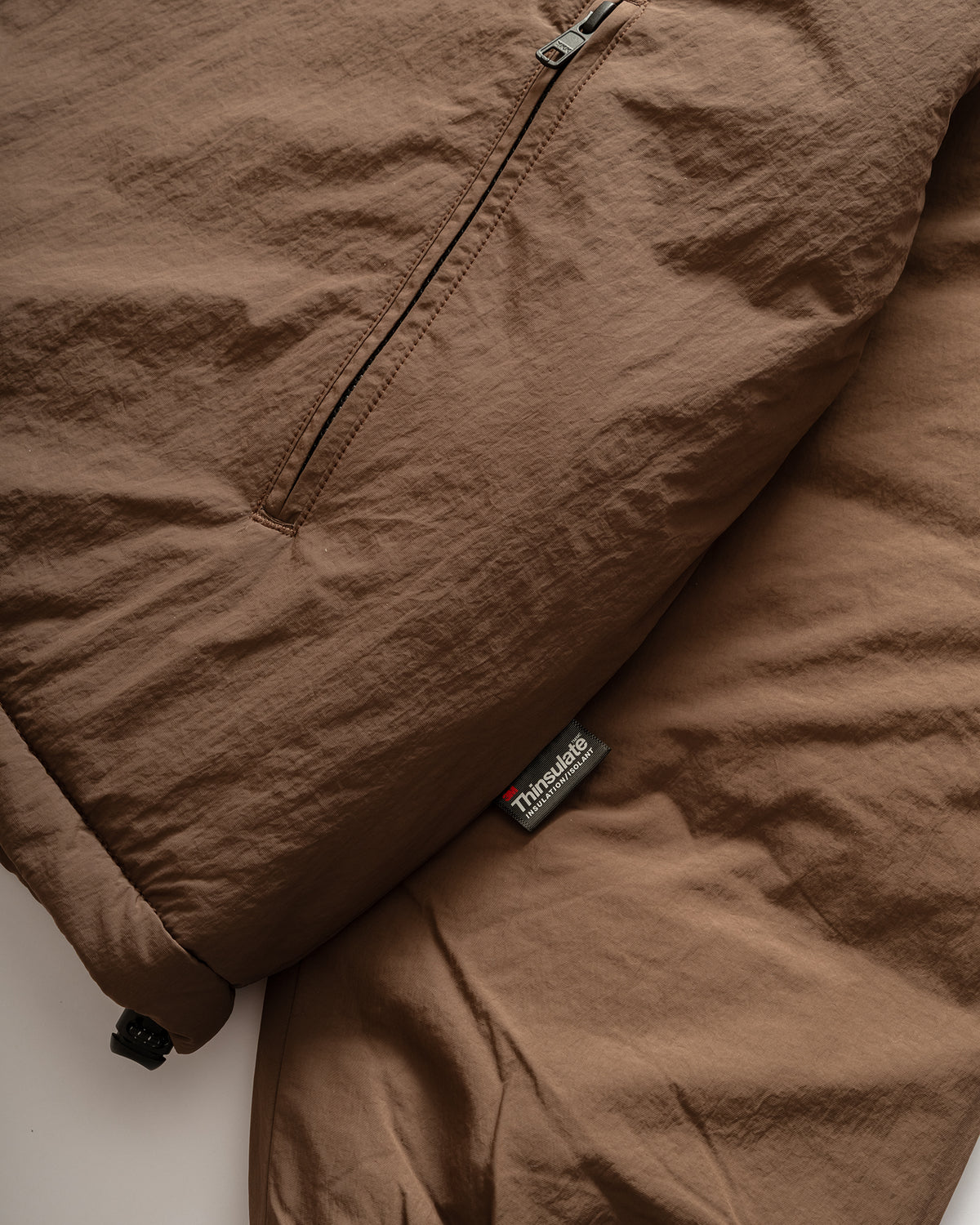 Kappy - Sunrise Club Padded Jacket Brown