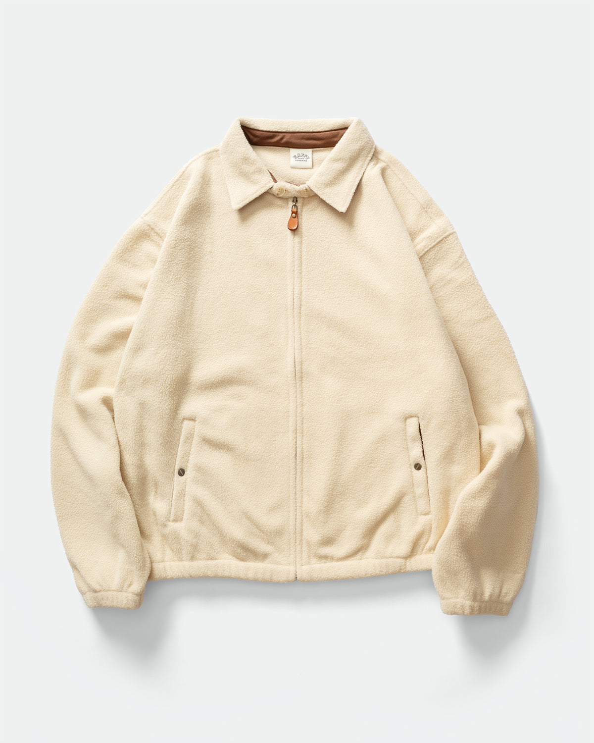 Kappy - Fleece Bomber Jacket Ivory