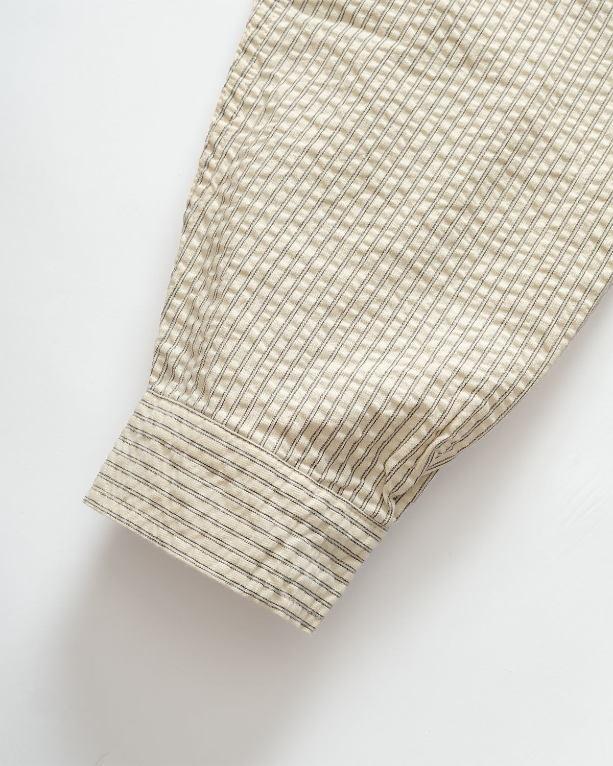 Kappy - Stripe Pocket Work Shirt Ivory