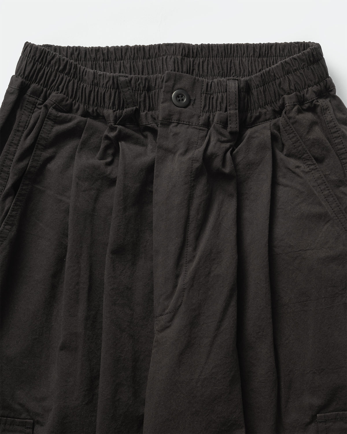 Kappy - Bio Cotton Cargo Pants Black