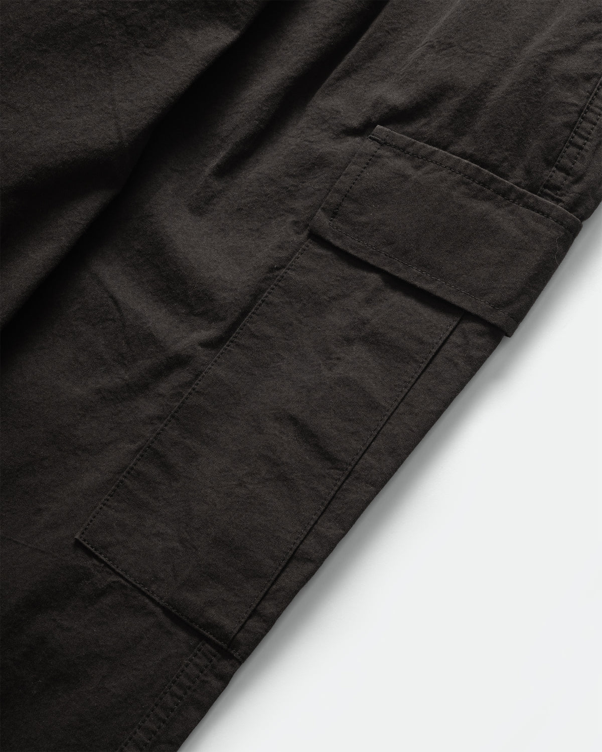 Kappy - Bio Cotton Cargo Pants Black