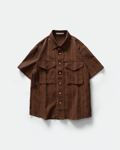 NEITHERS - Wayfarer Shirt Sepia Brown