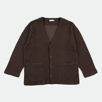 ts(s) - Wool Nylon Cardigan Brown