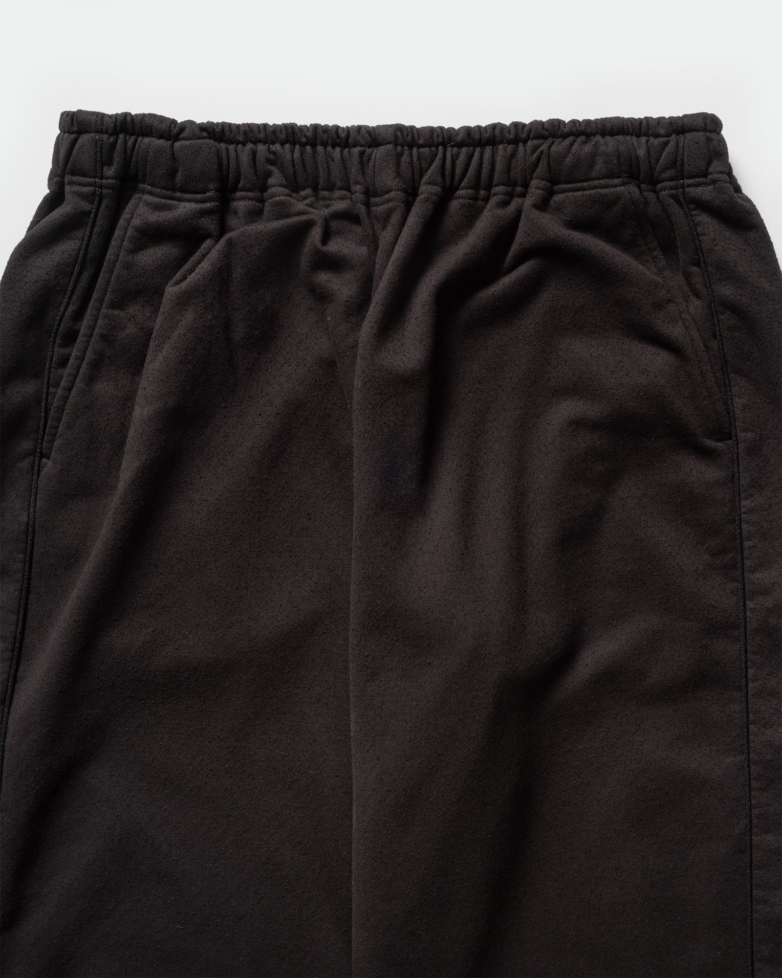 KANEMASA PHIL. - 36G Needle Punch Piping Pants Black