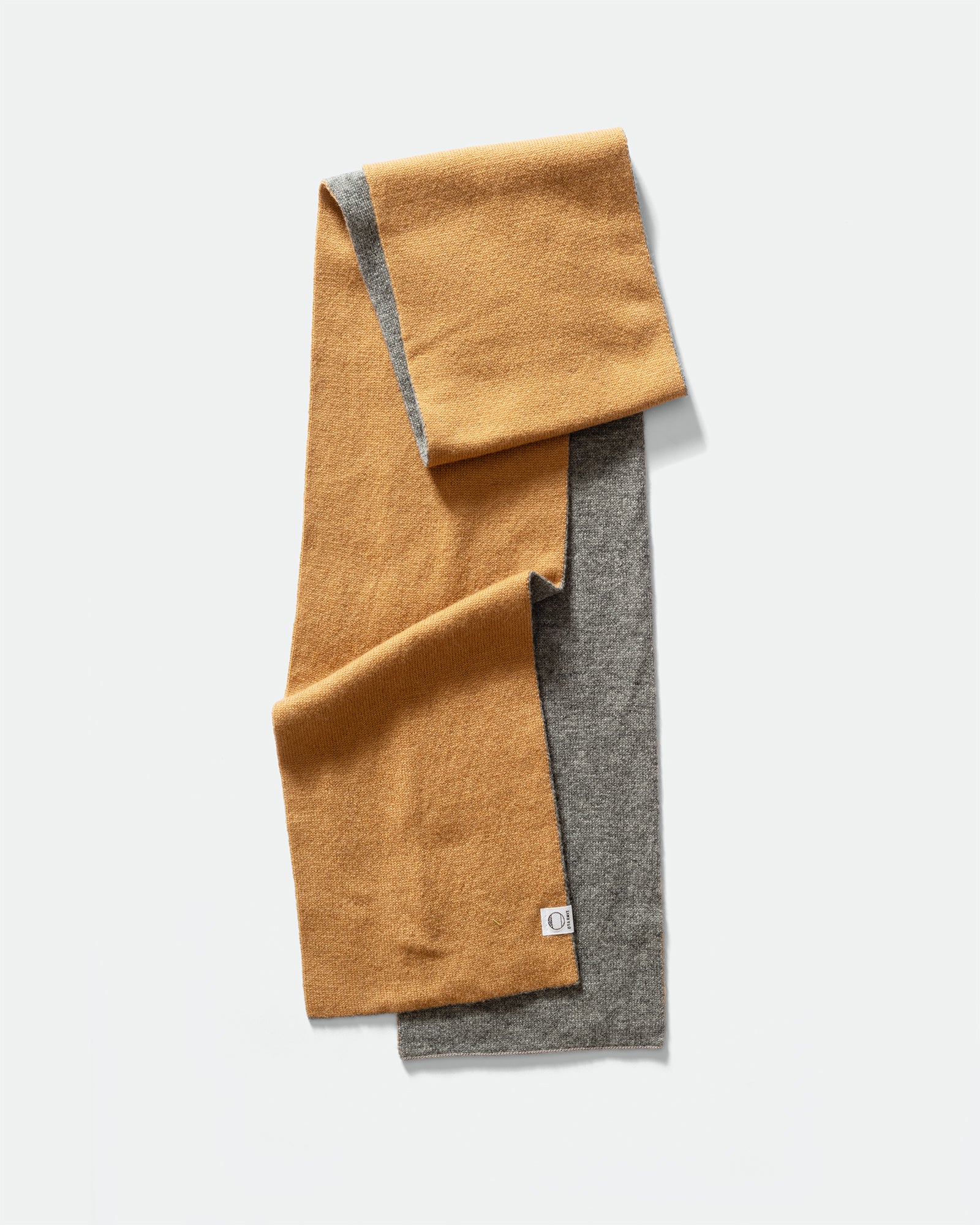 OTA Knit - Scarf Camel/Grey