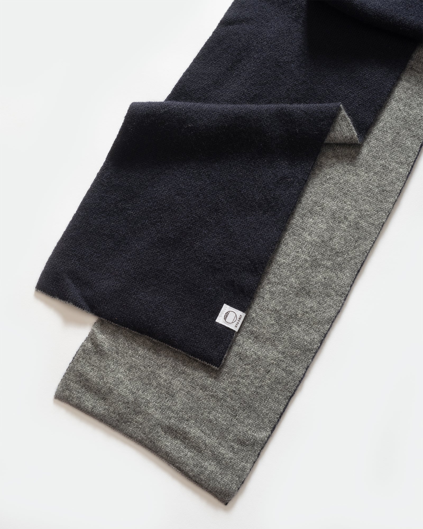 OTA Knit - Scarf Navy/Grey