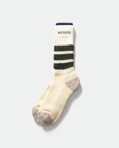 ROTOTO - Coarse Ribbed Old School Dark Green