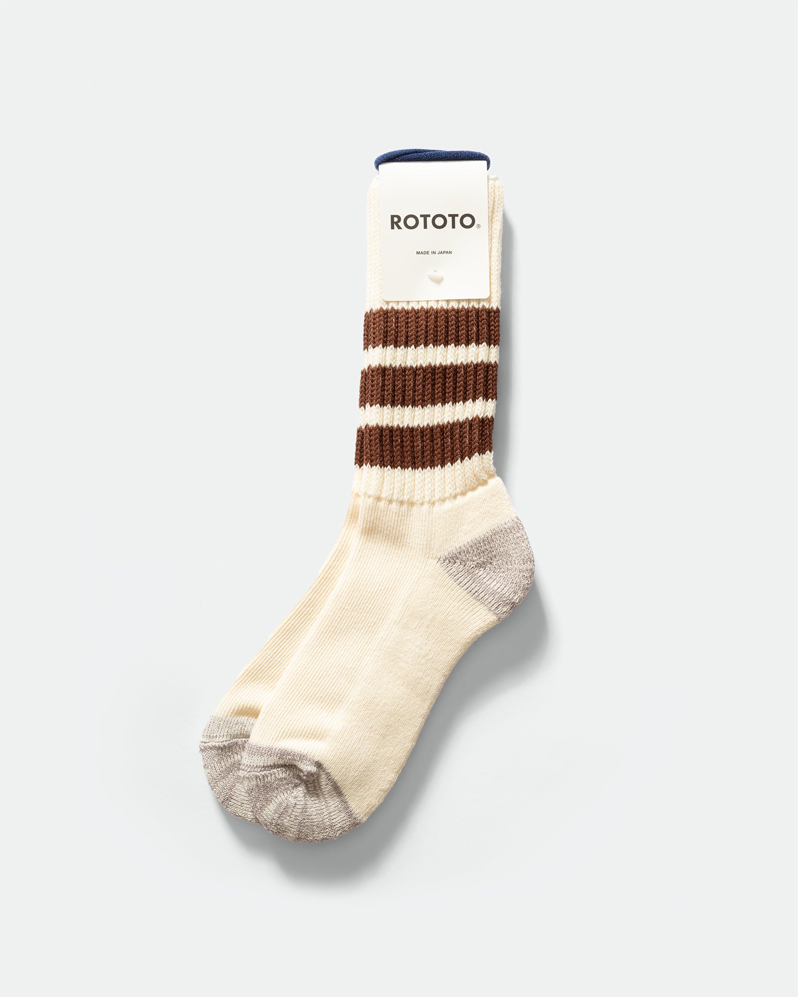 ROTOTO - Coarse Ribbed Old School Brown
