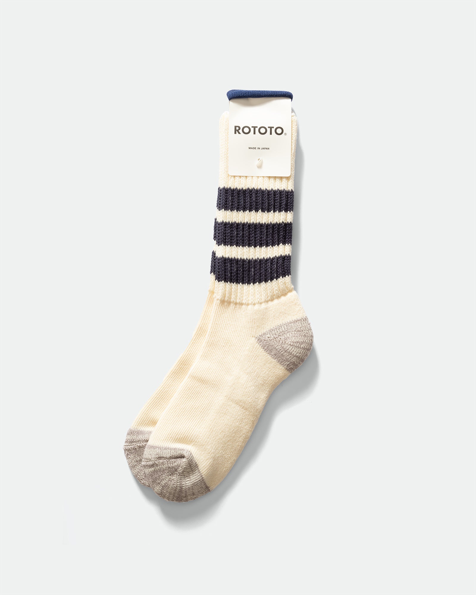 ROTOTO - Coarse Ribbed Old School Navy