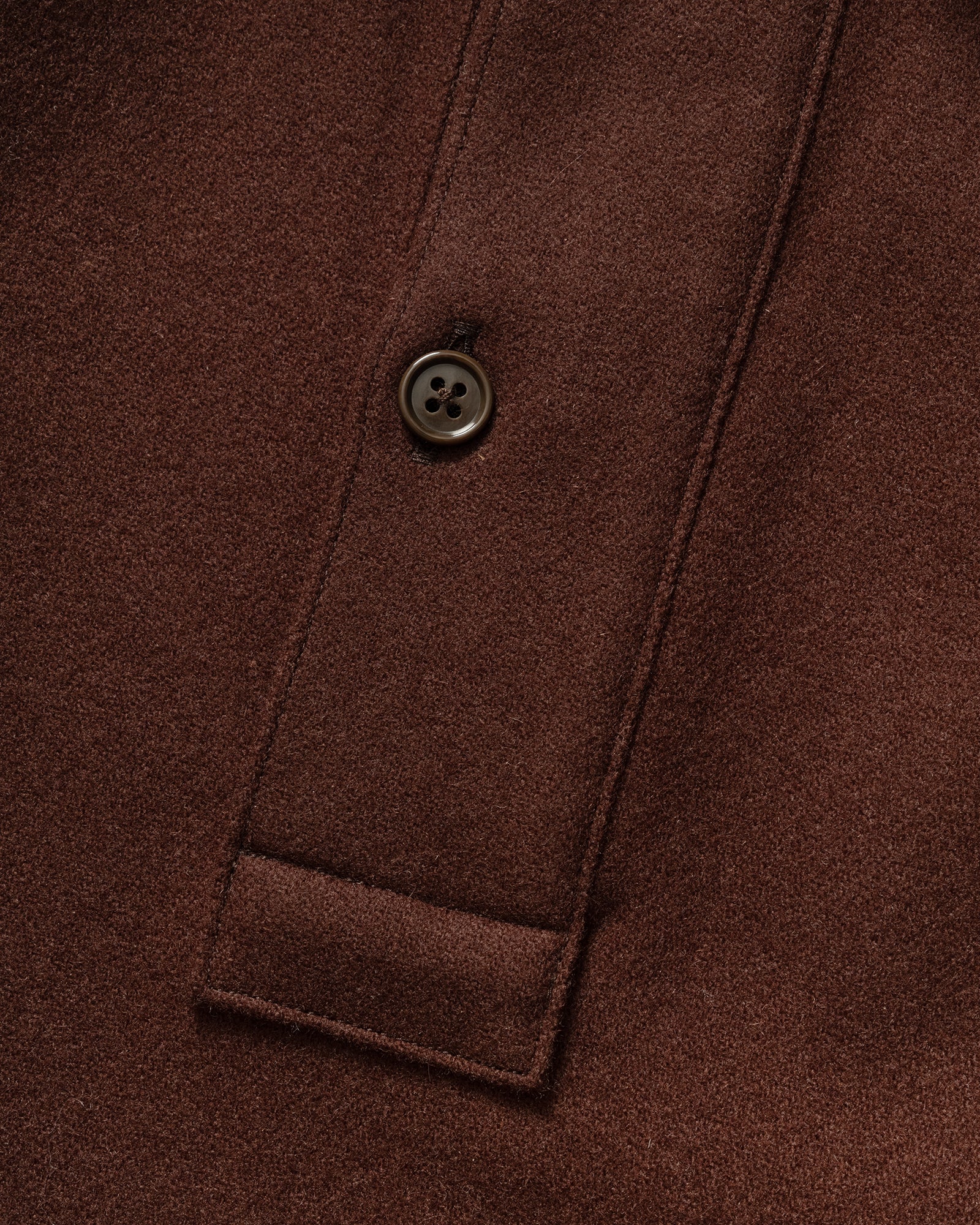 Still By Hand - W/N Pullover Shirt Brown
