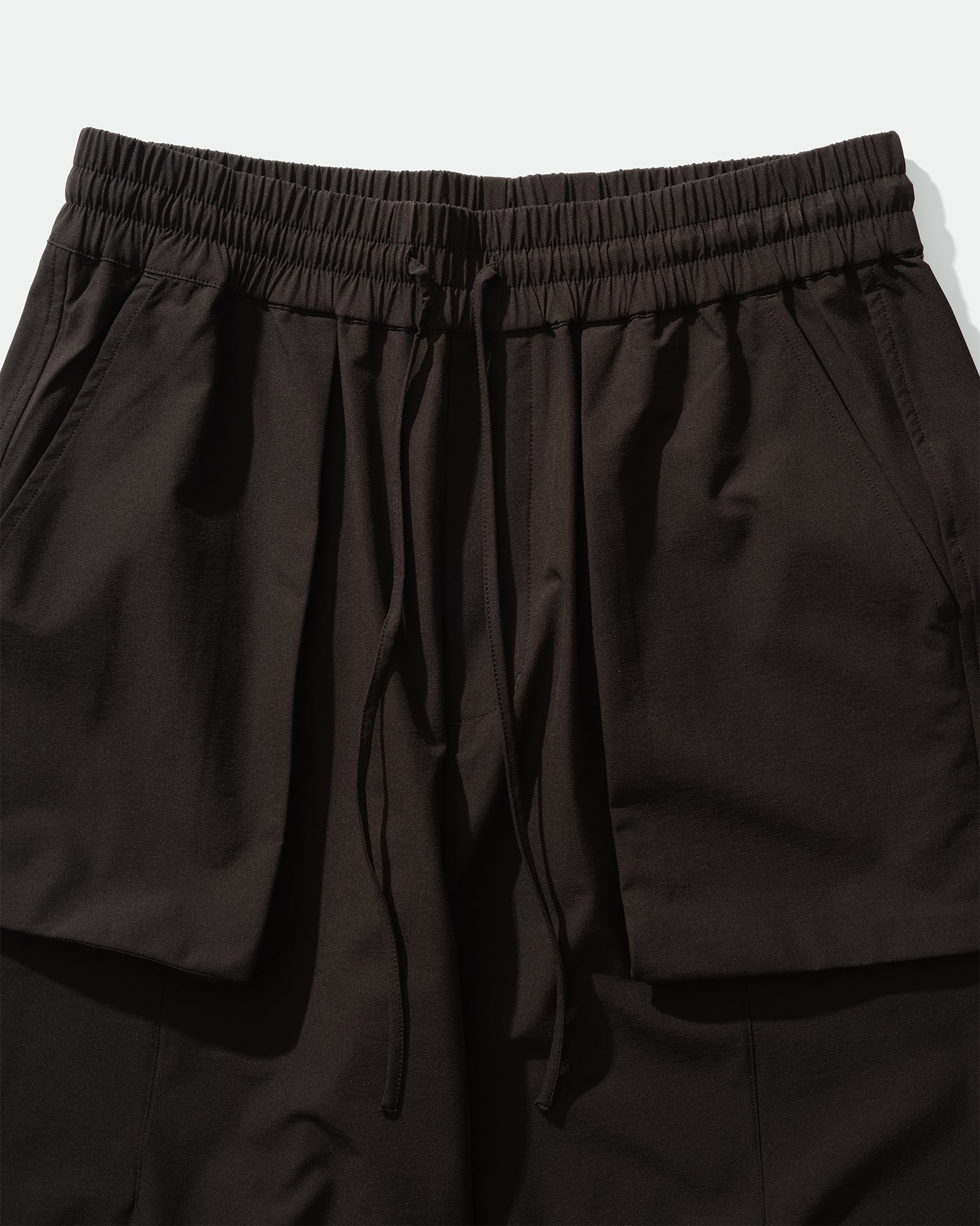 GRAYE - Relaxed Elasticated Trousers Black