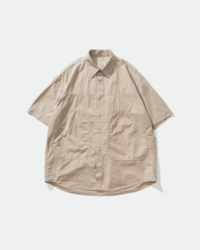 Kappy - Cotton Snap Shirt Light Grey