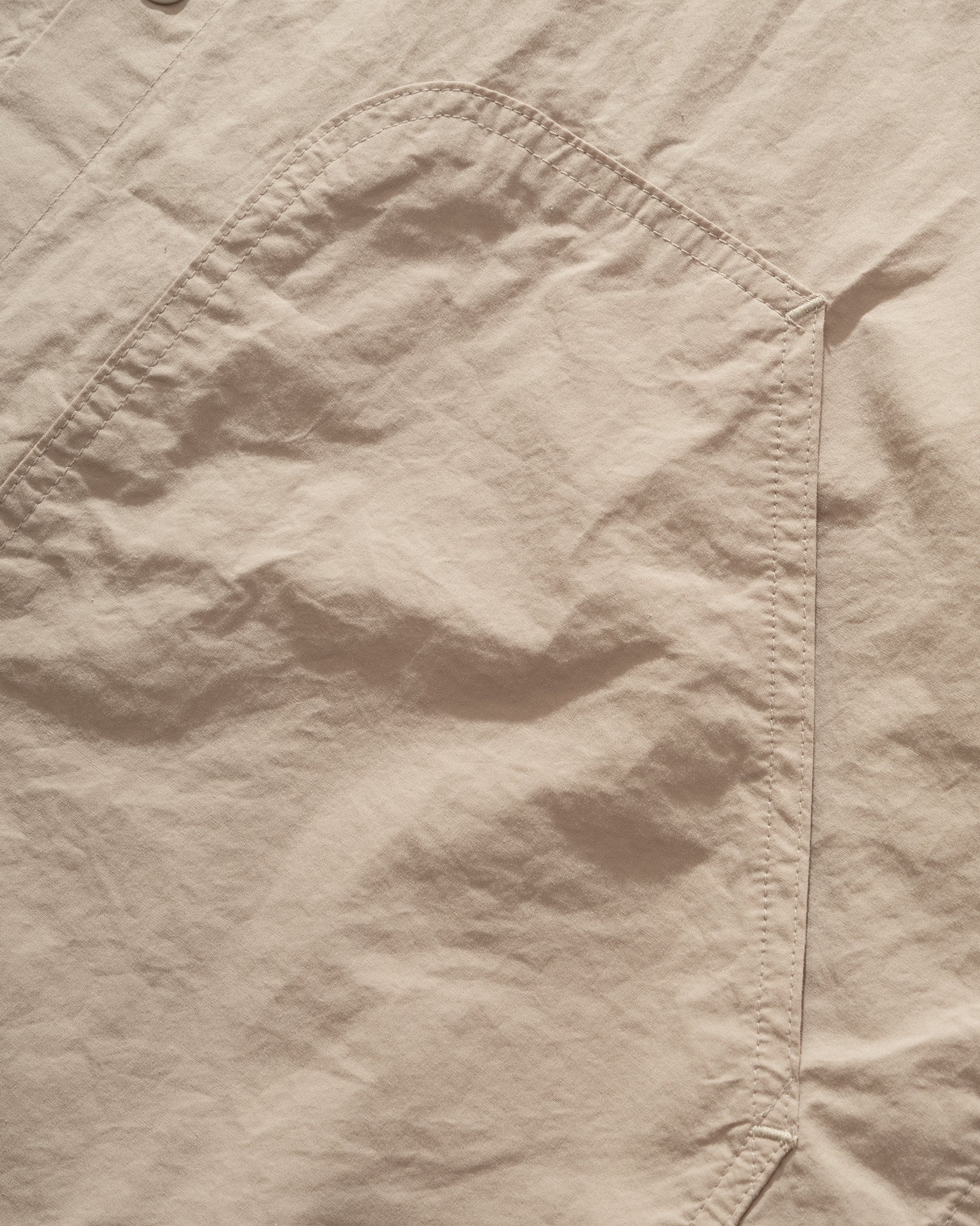Kappy - Cotton Snap Shirt Light Grey