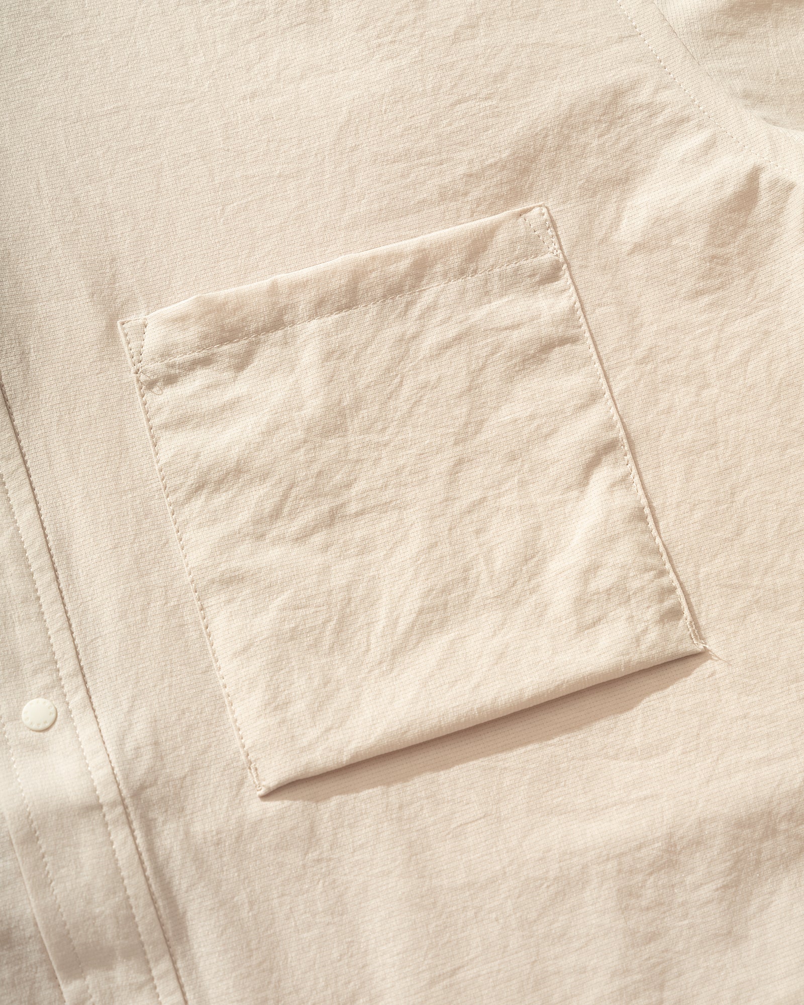 NANGA - Dot Air Comfy S/S Shirt Beige