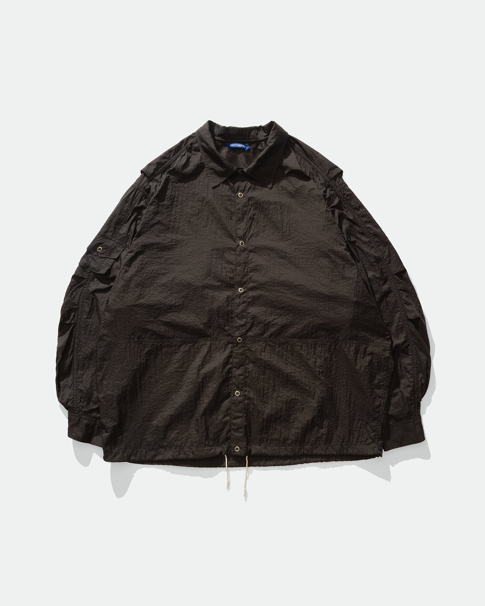 NEITHERS - Photographer L/S Shirt Jacket Black