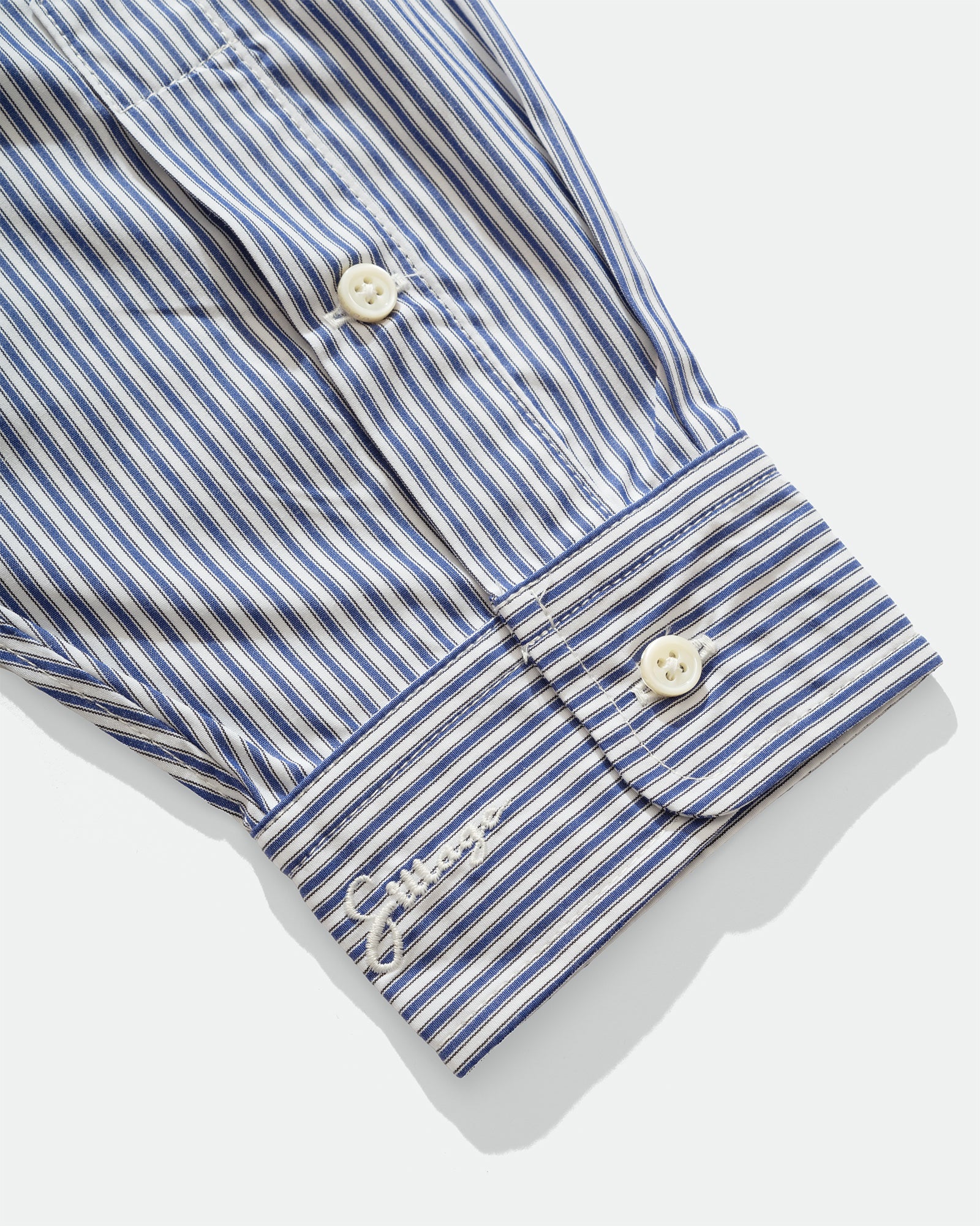 Sillage - Wide Stripe Shirt Navy