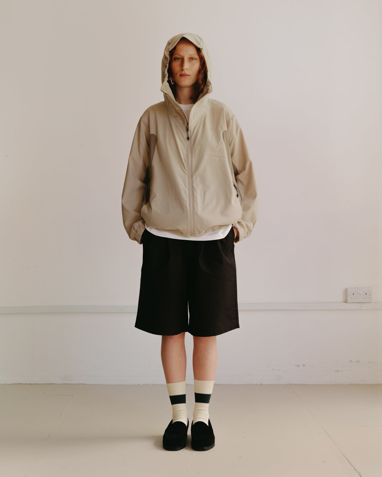NANGA - Hybrid Flex Zip Blouson Beige