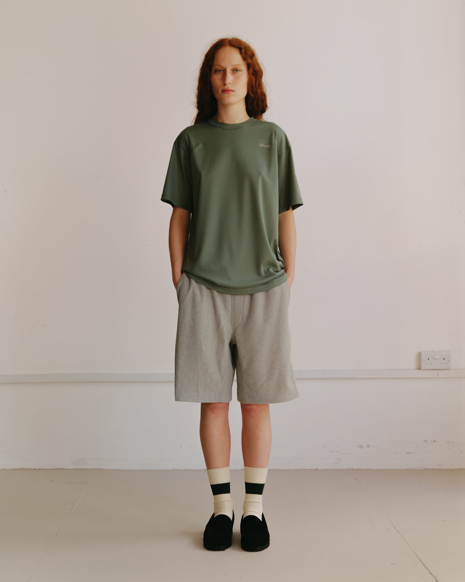 NANGA - Power Dry Tee Khaki
