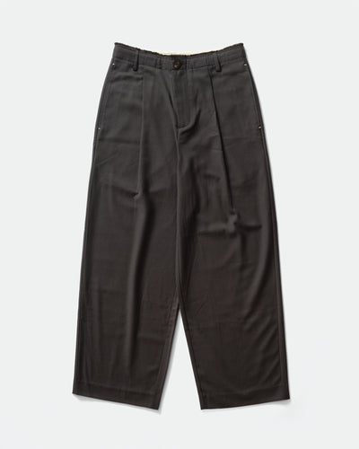 GRAYE - Raw Edge Tailored Pants Charcoal