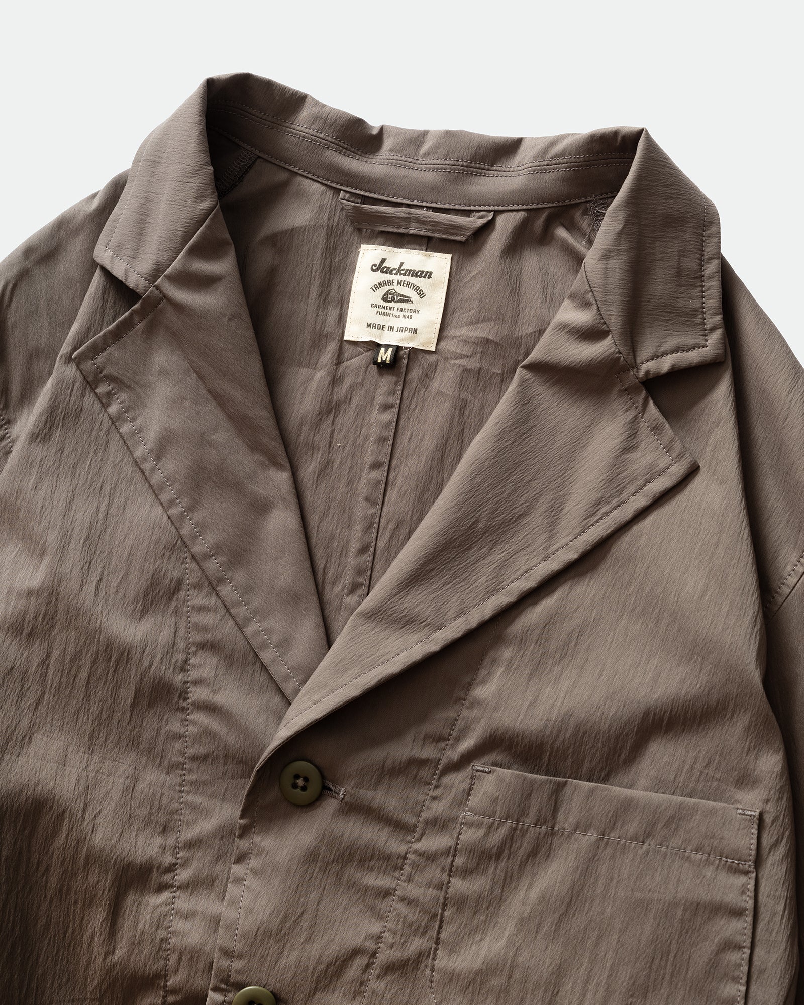 Jackman - Crepe Umps Jacket Grey