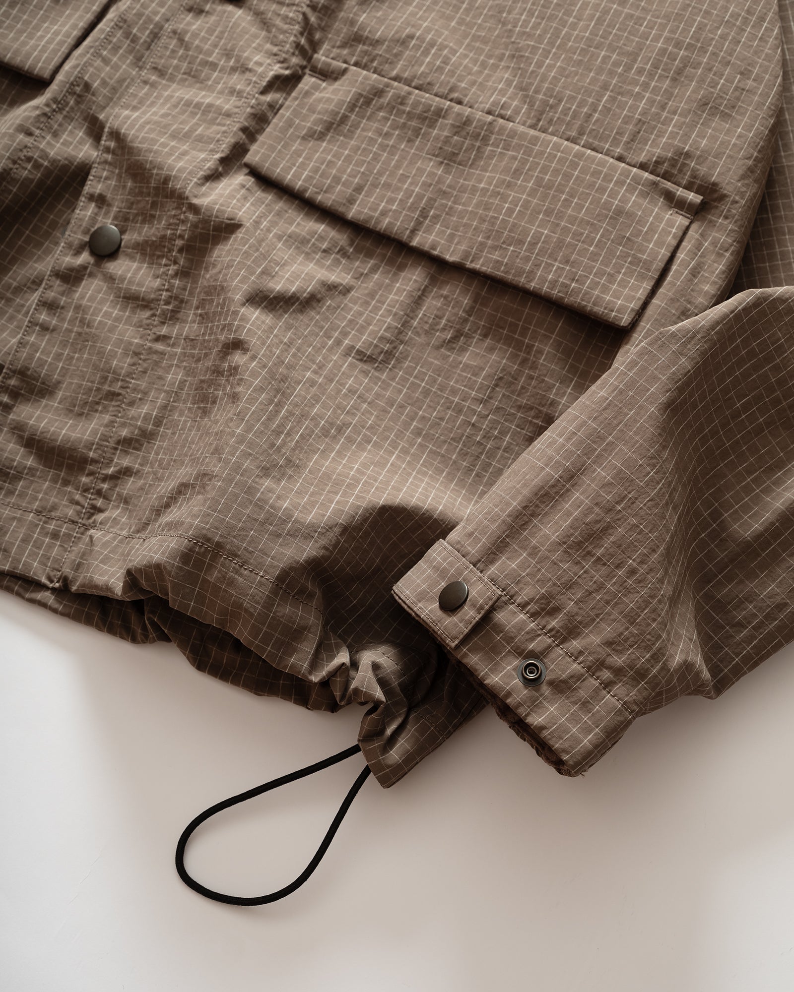 Jackman - WP Stand Neck Jacket Warm Grey