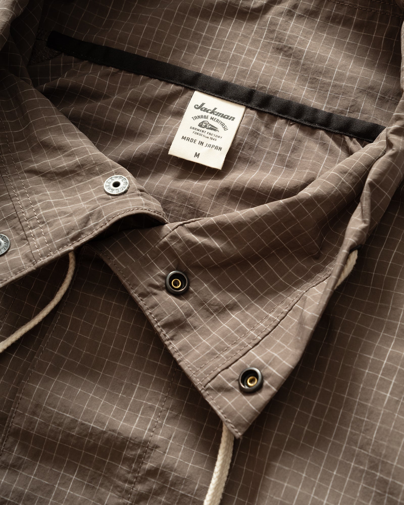 Jackman - WP Stand Neck Jacket Warm Grey