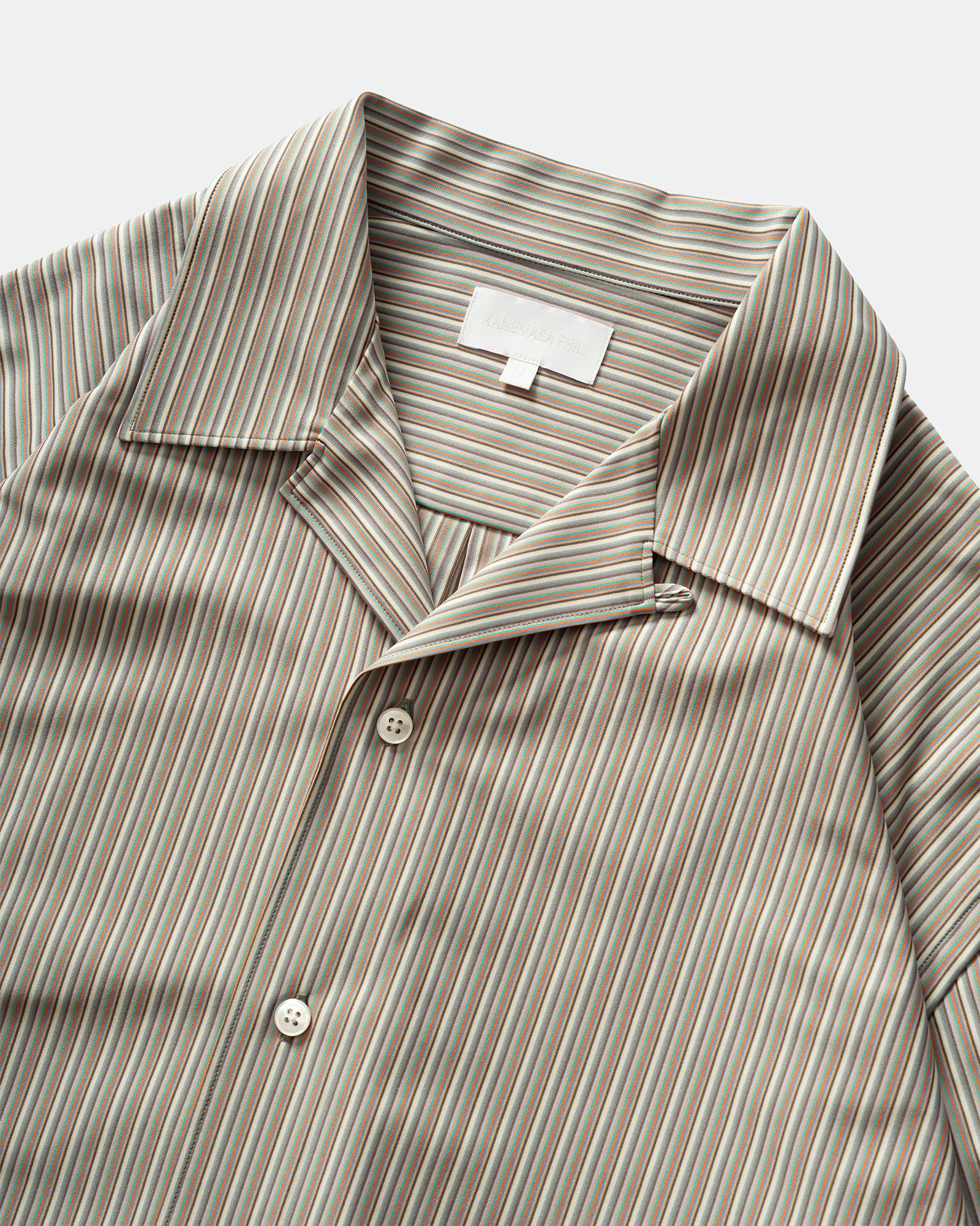 KANEMASA PHIL. - Stripe Ether Shirt Rainbow – Pick Store